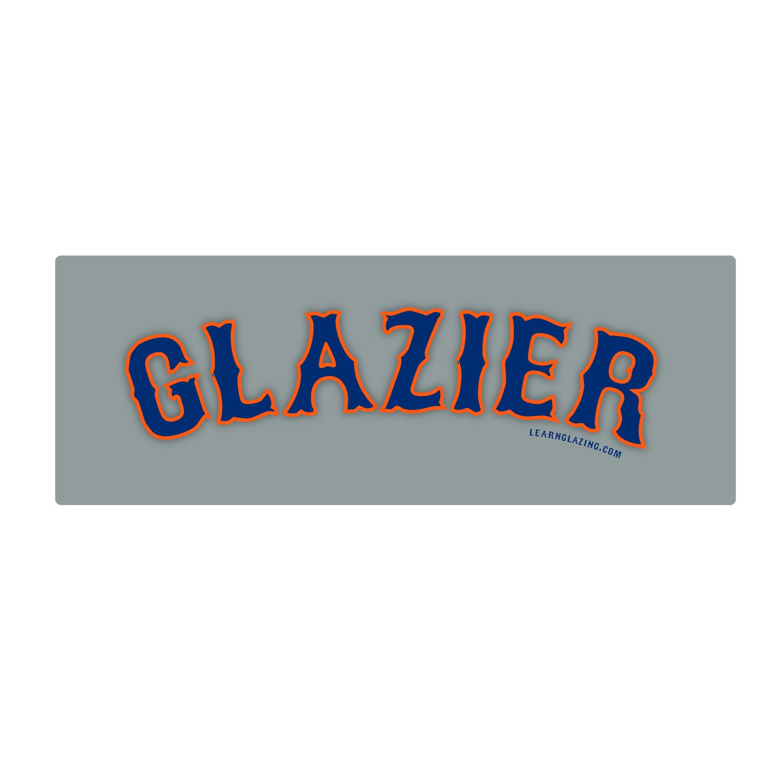 New York Mets Glazier Parody Vinyl Decal