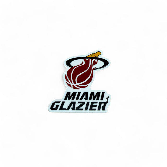 Miami Heat Glazier Parody Vinyl Decal