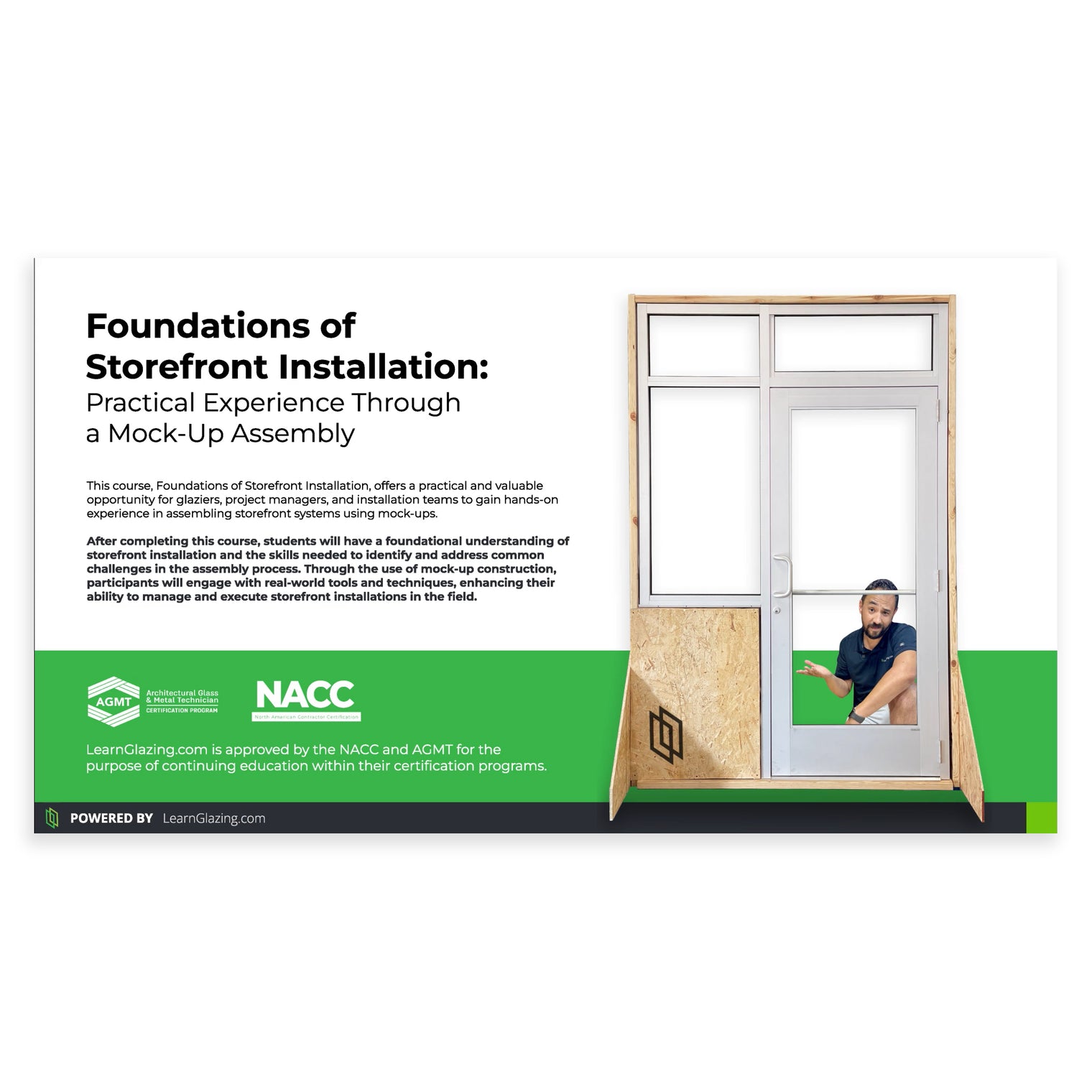 Foundations of Storefront Installation (Free Course)